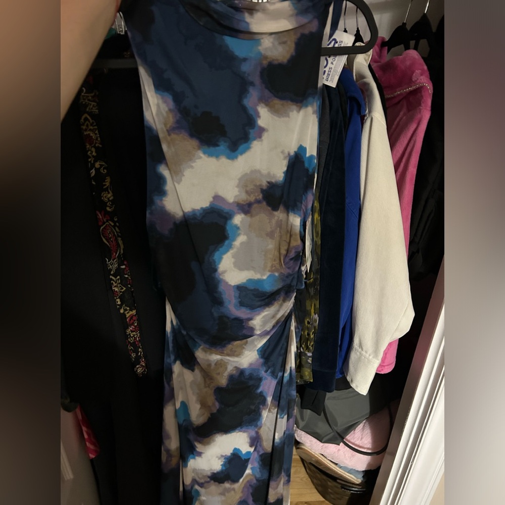 BRAND NEW Abstract Asymmetrical Dress